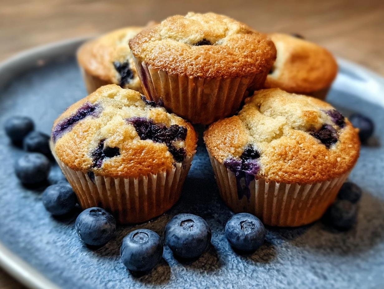 Perfect Almond Flour Blueberry Muffins 3 Ways - Almond Flour Blueberry Muffins - additional detail
