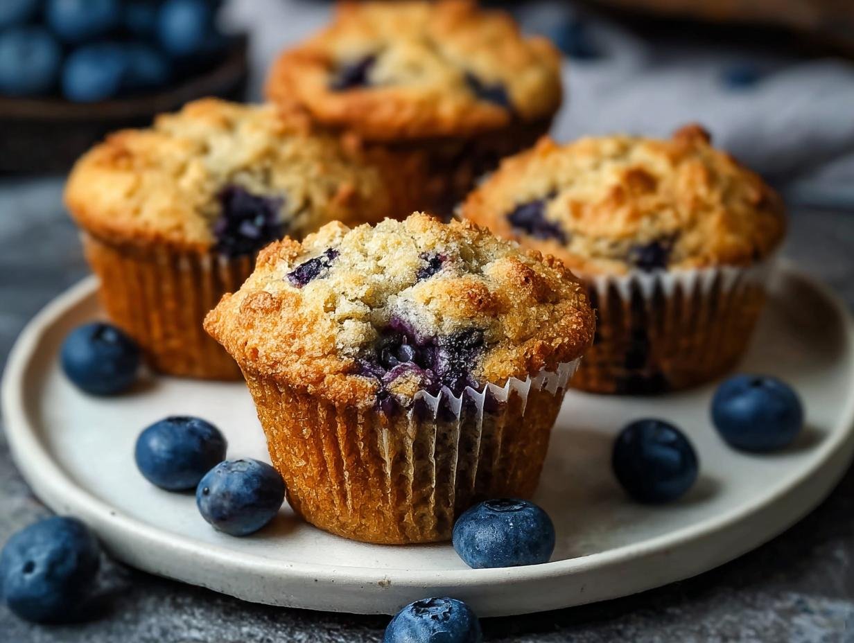 Perfect Almond Flour Blueberry Muffins 3 Ways