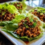 Asian Chicken Lettuce Wraps