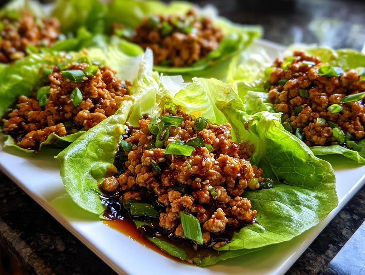 Scrumptious Asian Chicken Lettuce Wraps in 30 Min - Asian Chicken Lettuce Wraps - additional detail