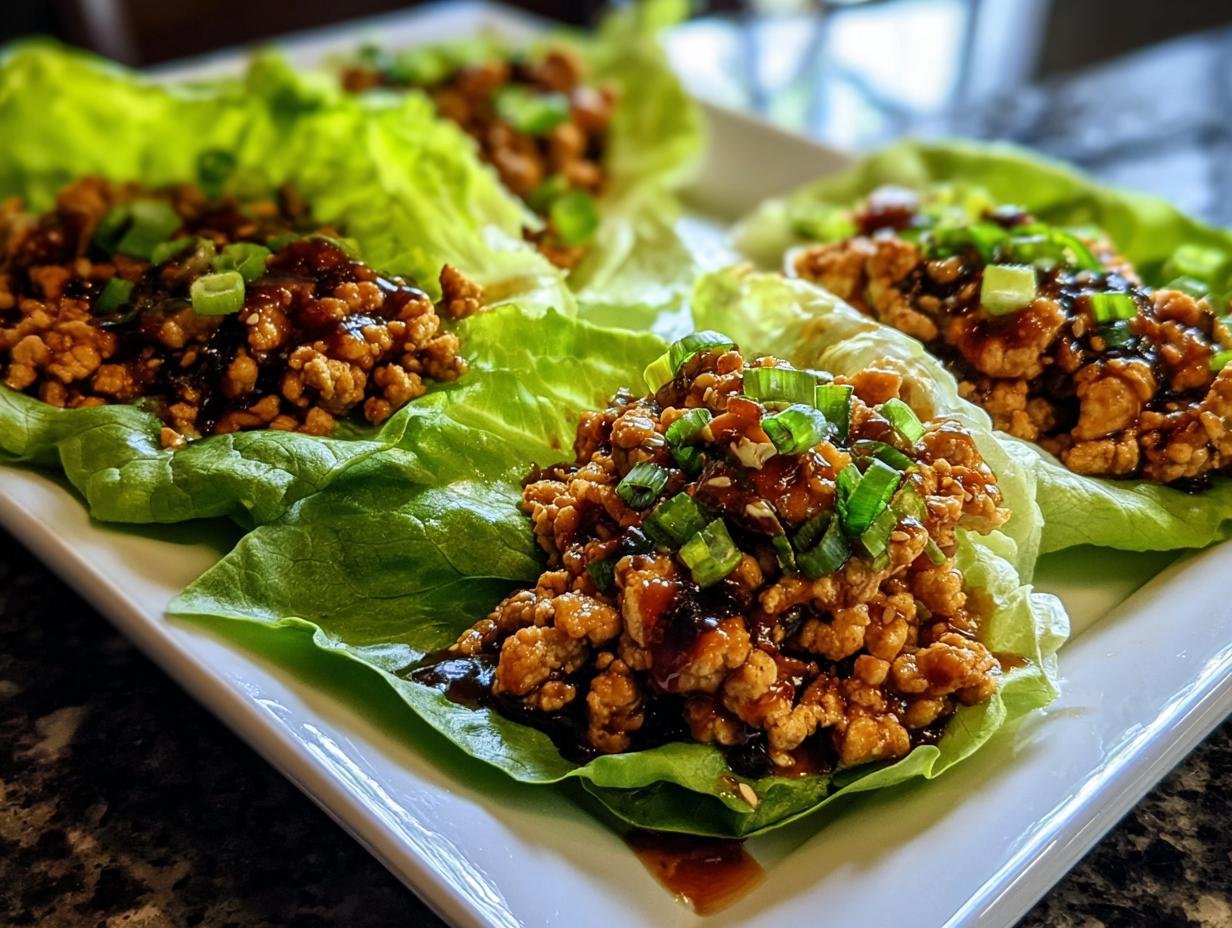 Scrumptious Asian Chicken Lettuce Wraps in 30 Min