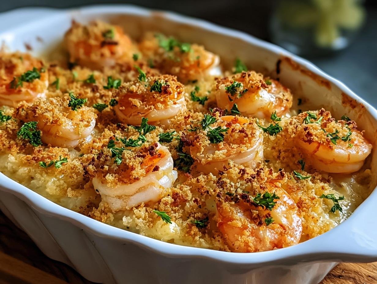 Baked Stuffed Shrimp Casserole: Amazing 20-Min Recipe