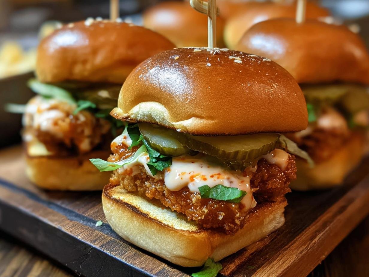 Bang Bang Chicken Sliders: 12 Amazing Bites - Bang Bang Chicken Sliders - additional detail