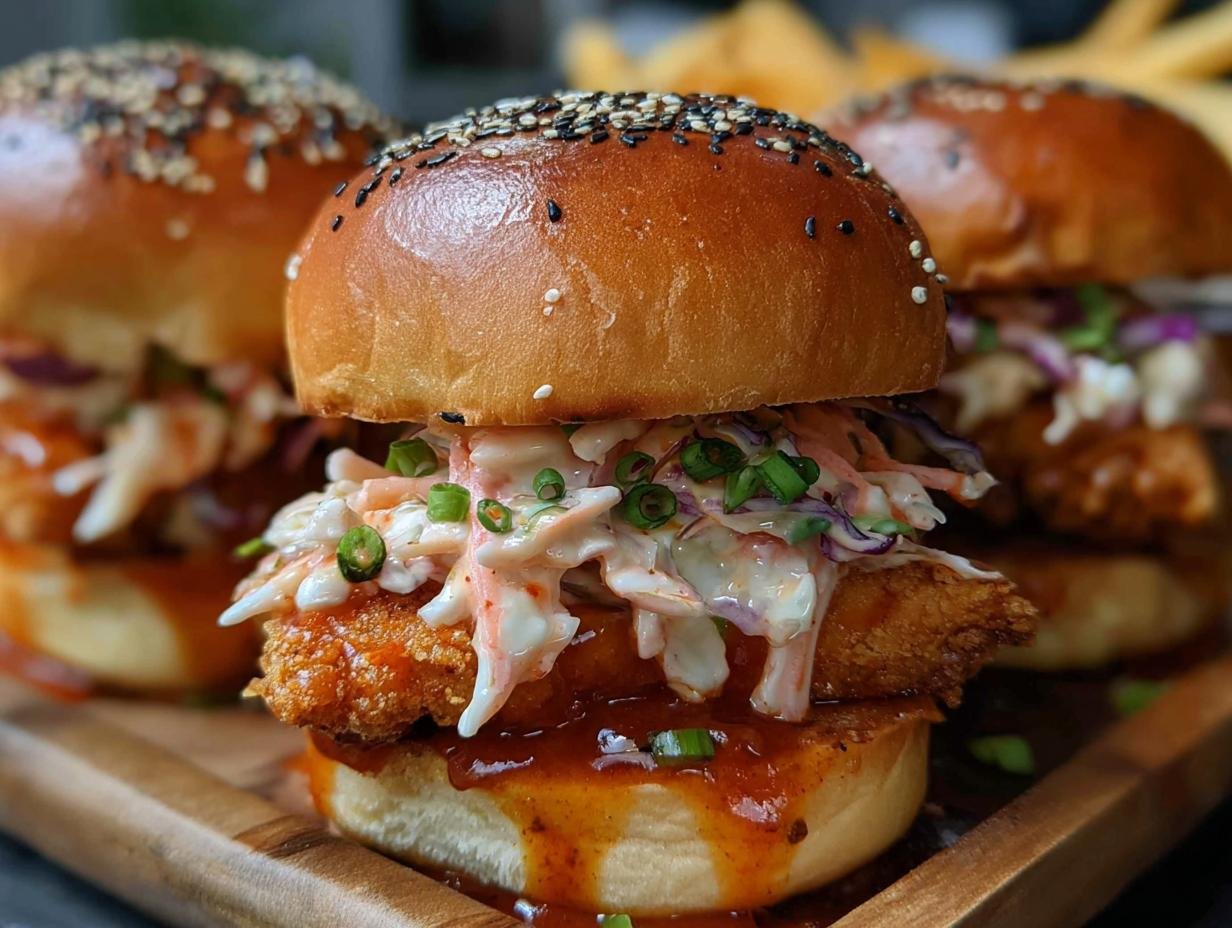 Bang Bang Chicken Sliders: 2 Tasty Twists - Bang Bang Chicken Sliders - additional detail