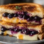 Blueberry White Cheddar Grilled