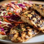 Cabbage Carrot Slaw Grilled