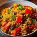 Cajun Quinoa Pilaf