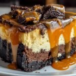 Caramel Brownie Cheesecake