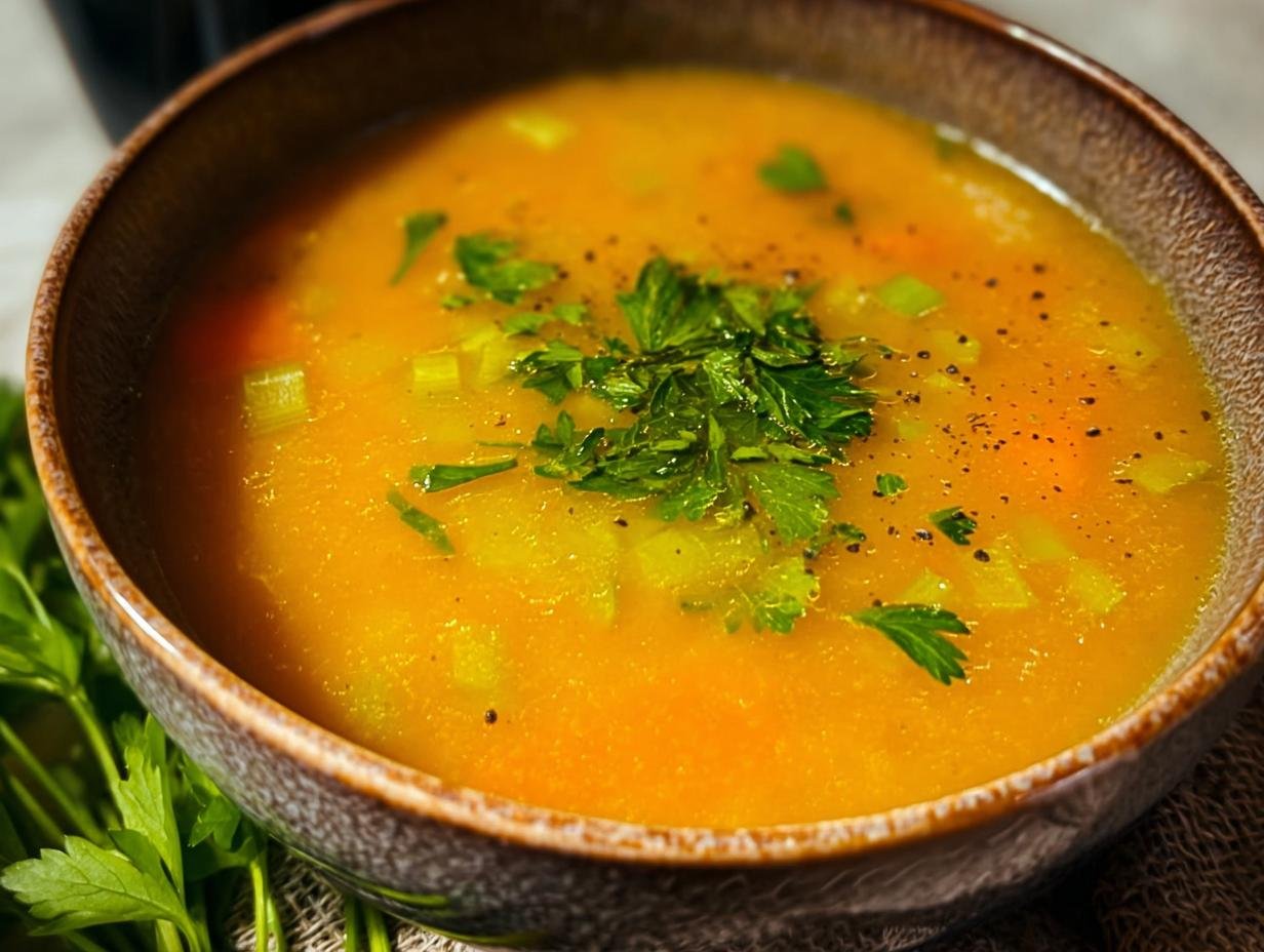 Carrot Celery Soup: 10-Minute Prep Delight - Carrot Celery Soup - main visual representation