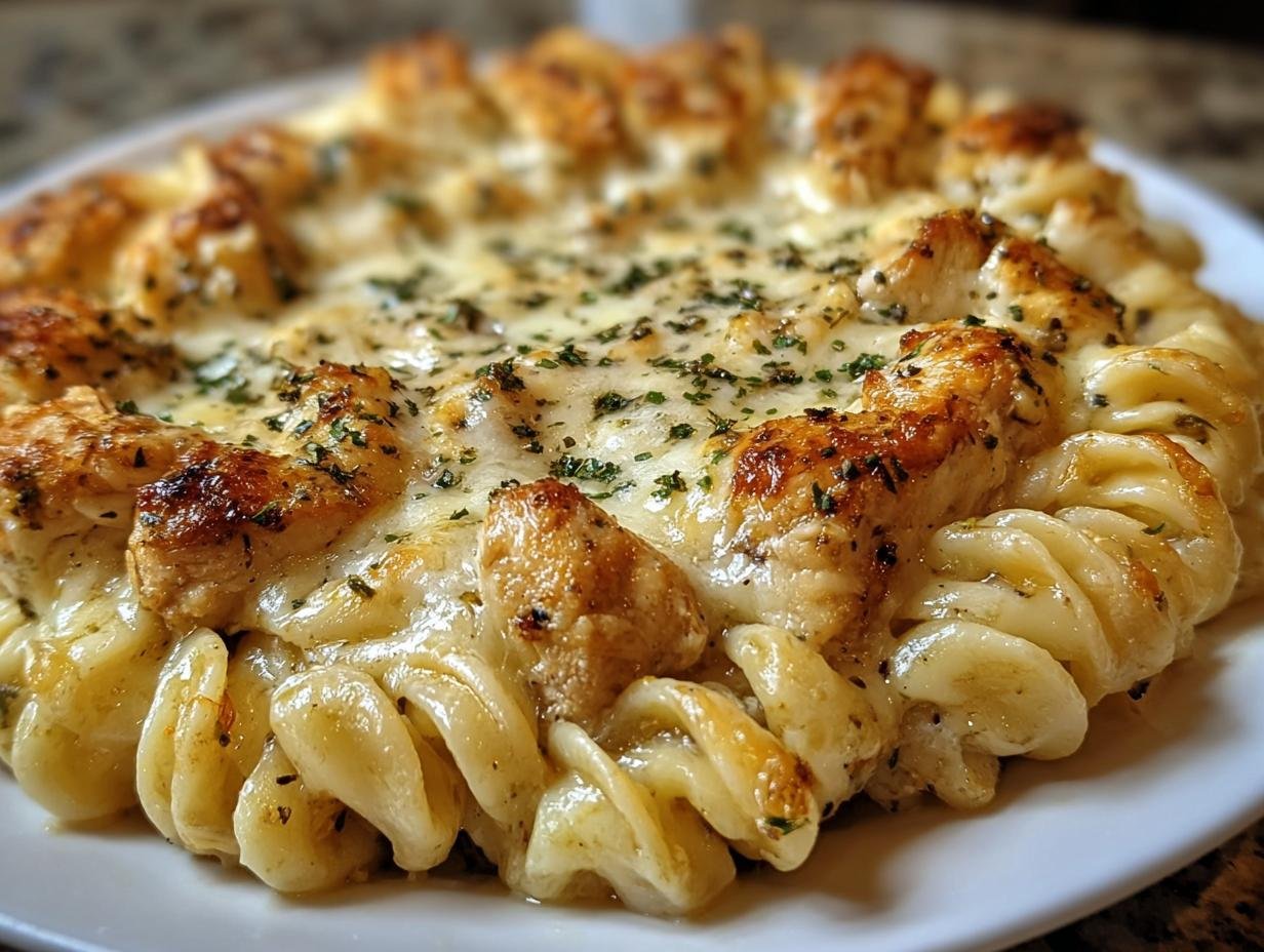 Cheesy Alfredo Twisted Pasta: In 30 Min