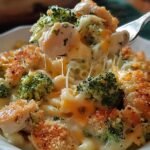 Chicken Broccoli Alfredo Bake