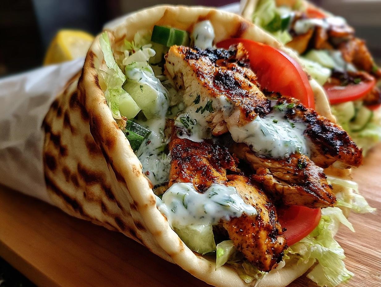 Greek Chicken Gyro: 1 Amazing Authentic Recipe - Chicken Gyro Greek - additional detail