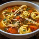 Chicken Tortellini Soup
