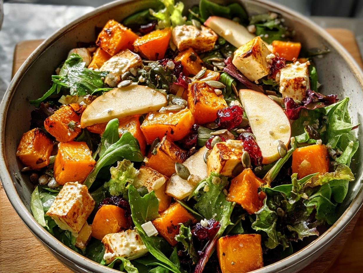 Chopped Fall Harvest Salad is Amazing - Chopped Fall Harvest Salad - additional detail
