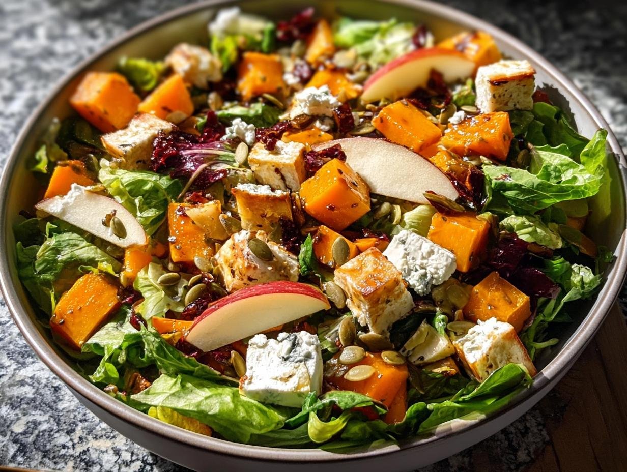 Chopped Fall Harvest Salad is Amazing - Chopped Fall Harvest Salad - additional detail
