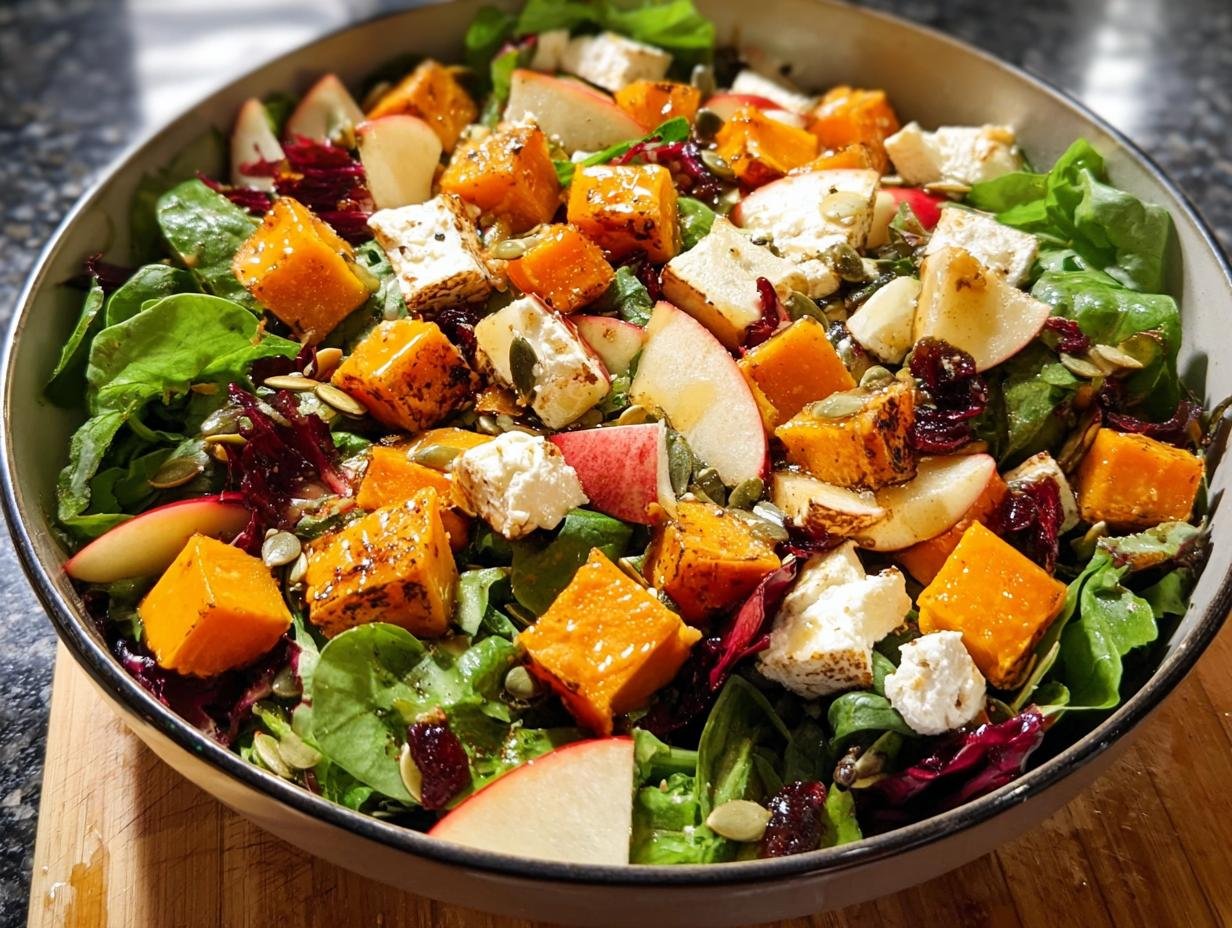 Chopped Fall Harvest Salad is Amazing