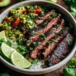 Cilantro Lime Steak Bowls