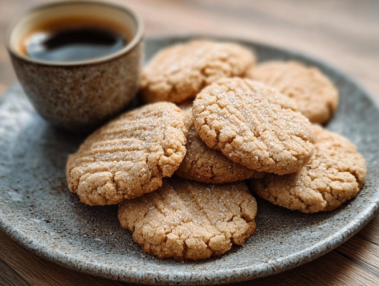 Amazing Coffee Sugar Cookies: 10 Min Prep - Coffee Sugar Cookies - additional detail