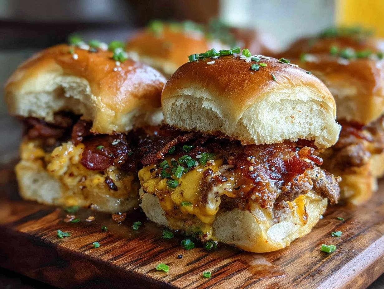 Cowboy Breakfast Sliders: 12 Savory Bites
