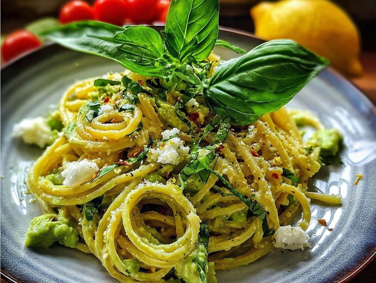 Creamy Avocado Pasta: 15-Minute Delight - Creamy Avocado Pasta - additional detail