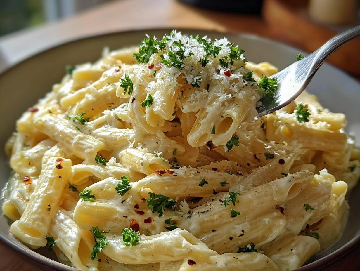 Creamy Garlic Pasta: 1 Easy Recipe - Creamy Garlic Pasta For - additional detail