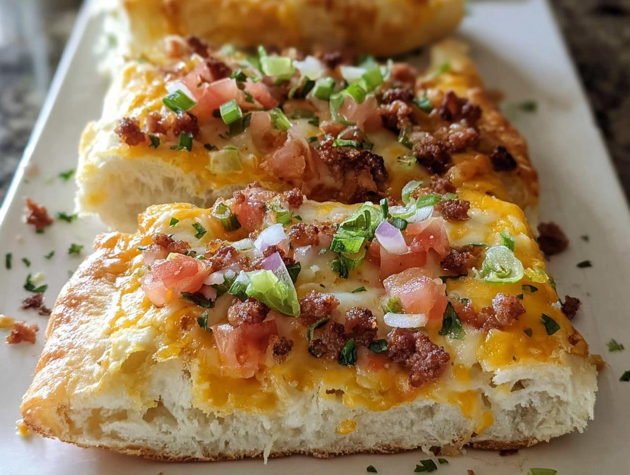 Amazing Crescent Roll Taco Pizza 1 - Crescent Roll Taco Pizza - additional detail