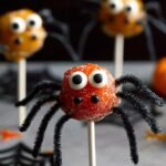 Cute Spooky Spider Lollipops
