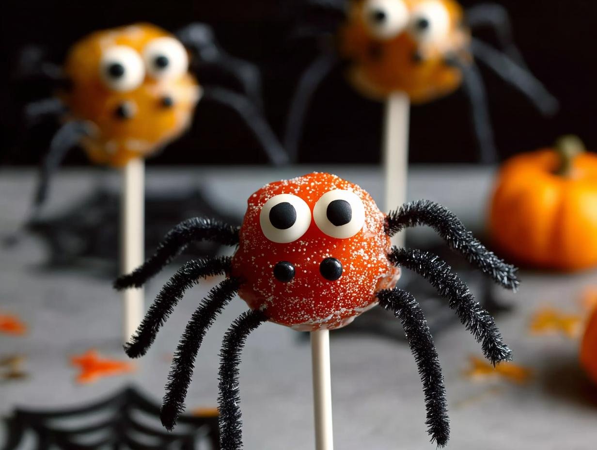 Cute Spooky Spider Lollipops: 10 Amazing Crafts