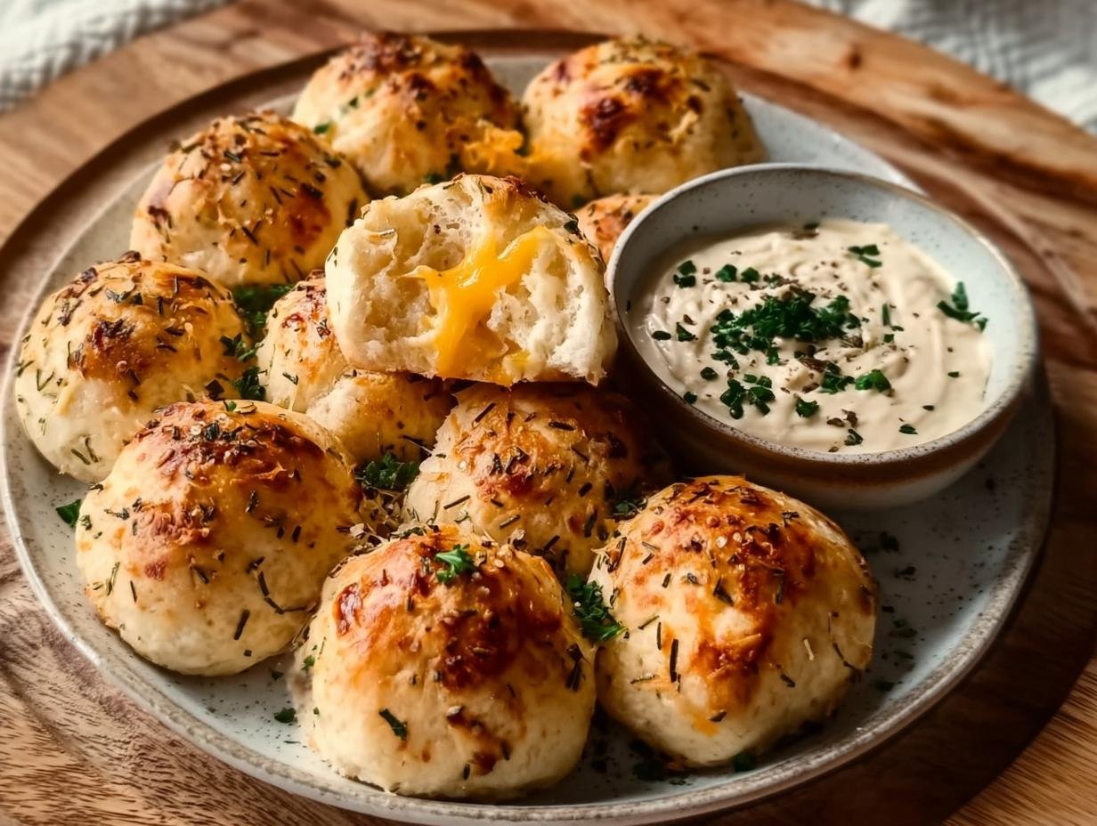 Amazing Garlic Dough Balls: Irresistible Flavor - Garlic Dough Balls - additional detail