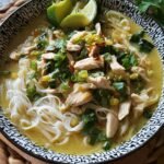 Gingery Chicken Rice Noodle