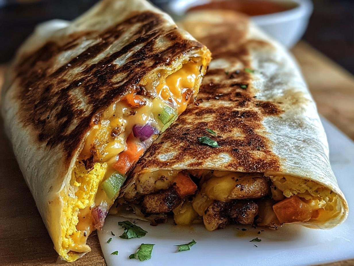 Grilled Cheese Burrito: 1 Amazing Comfort - Grilled Cheese Burrito Comfort - additional detail