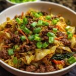 Ground Beef Cabbage Stir