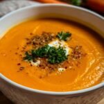 Healthy Roasted Carrot Soup