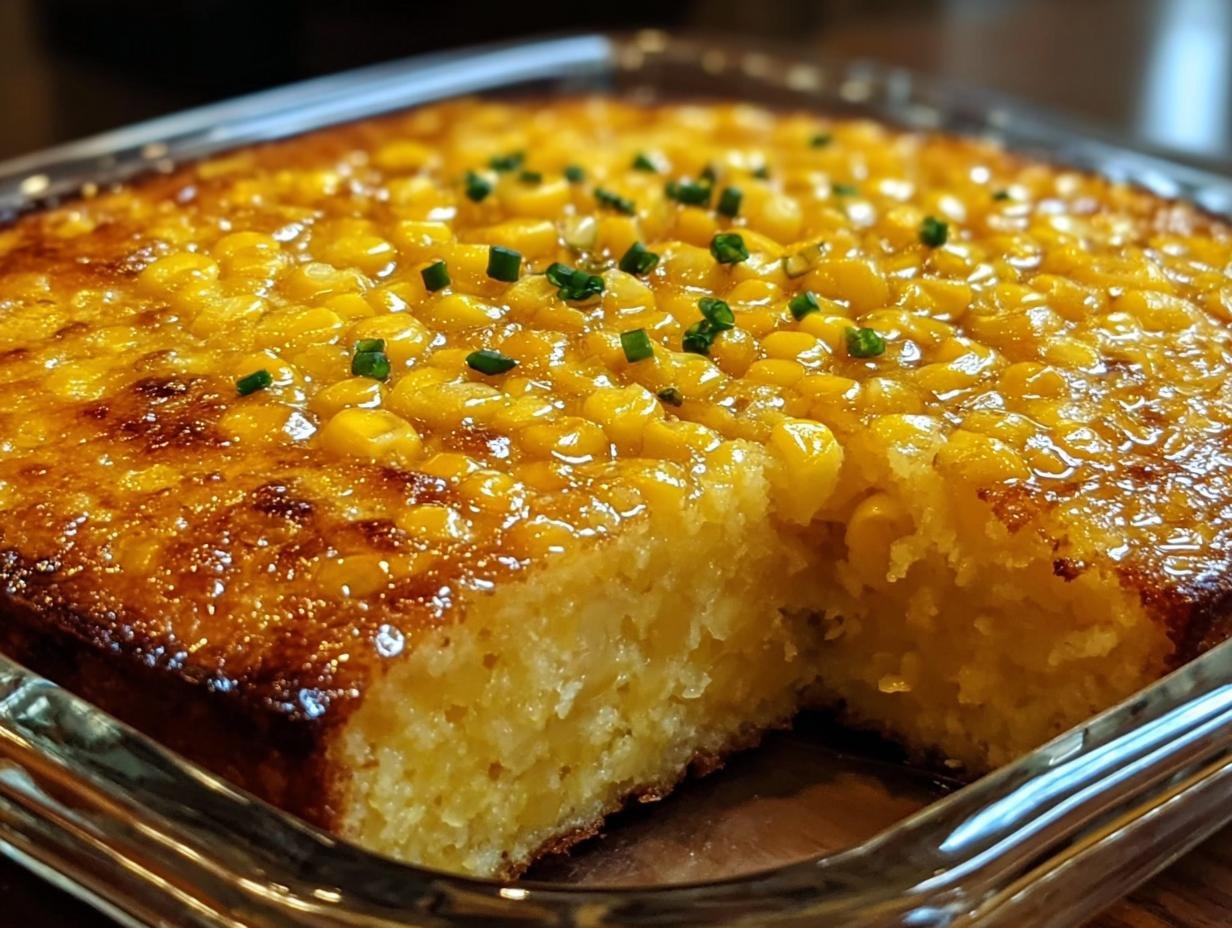 Amazing Honey Glazed Corn Casserole Recipe - Honey Glazed Corn Casserole - additional detail