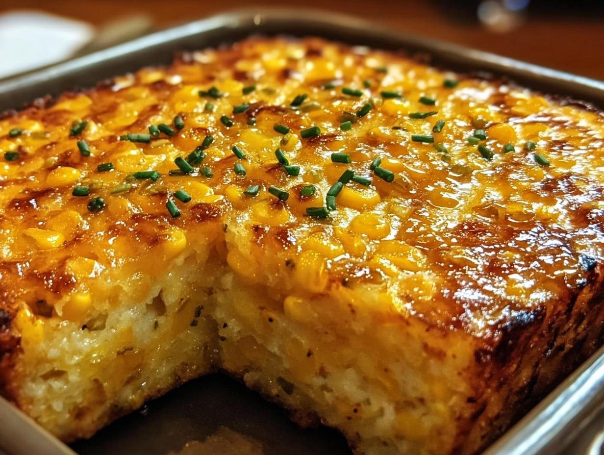 Amazing Honey Glazed Corn Casserole Recipe