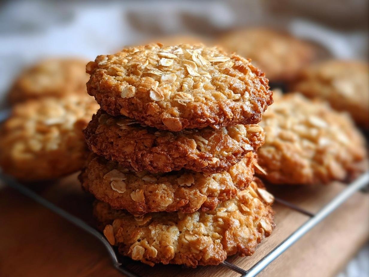 Honey Oatmeal Cookies