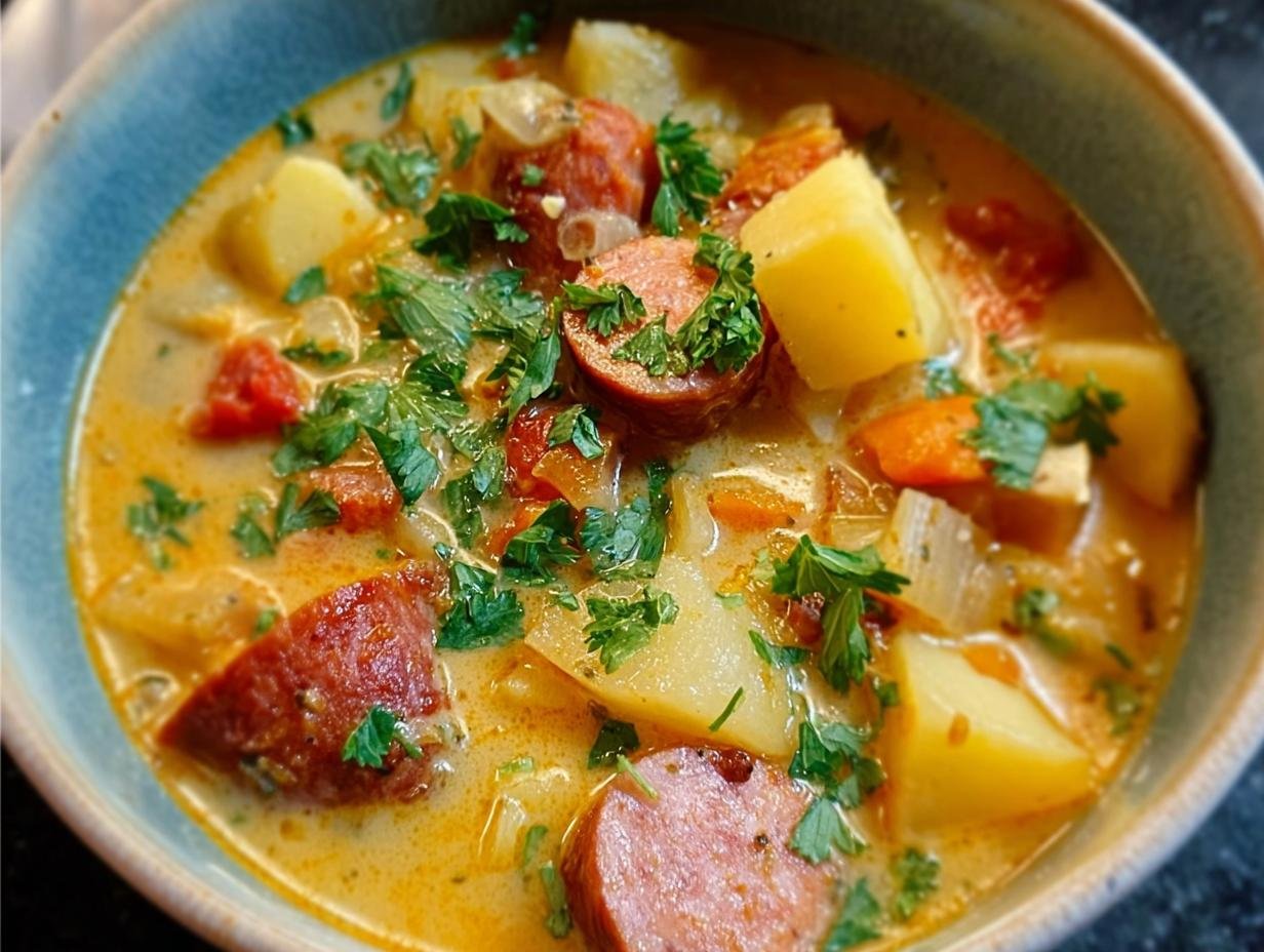 Kielbasa Potato Soup