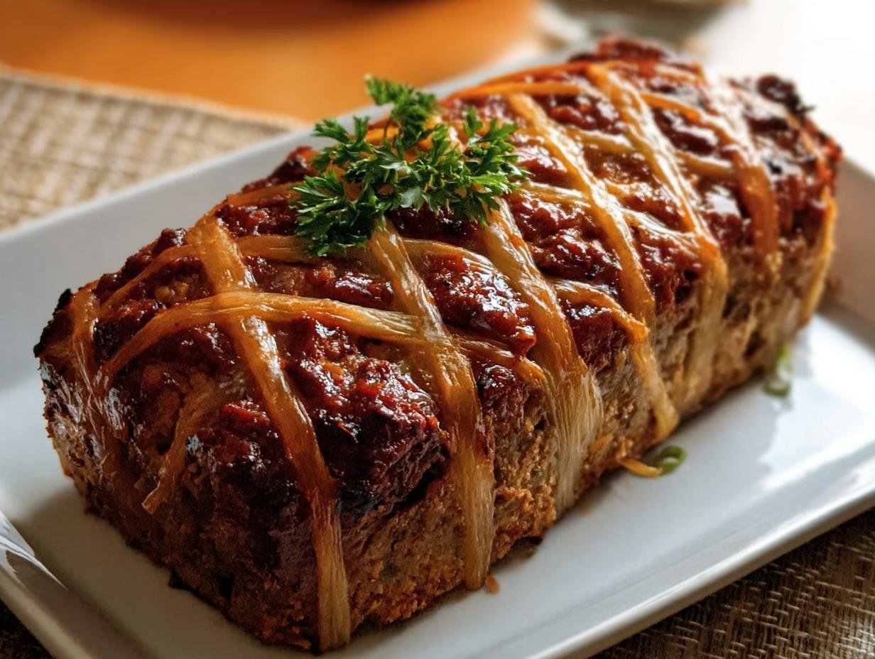 Mummy Meatloaf: 1 Spooky, Savory Delicacy - Mummy Meatloaf - additional detail