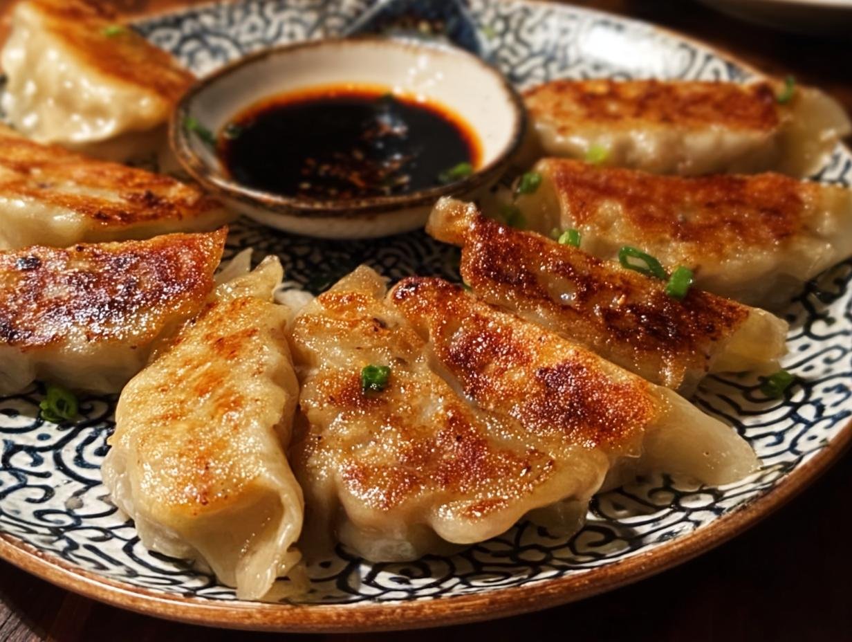 Pan Fried Chicken Dumplings: Amazing Crispy Bites - Pan Fried Chicken Dumplings - additional detail