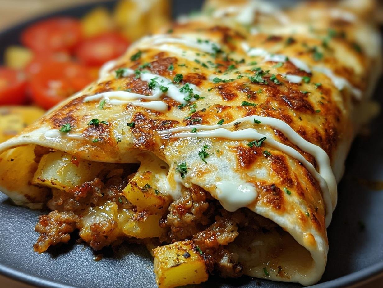 Cheesy Potato Burritos: 12 Delicious Steps - Potato Burritos Cheesy For - main visual representation