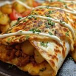 Potato Burritos Cheesy For