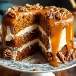 Pumpkin Cake Salted Caramel