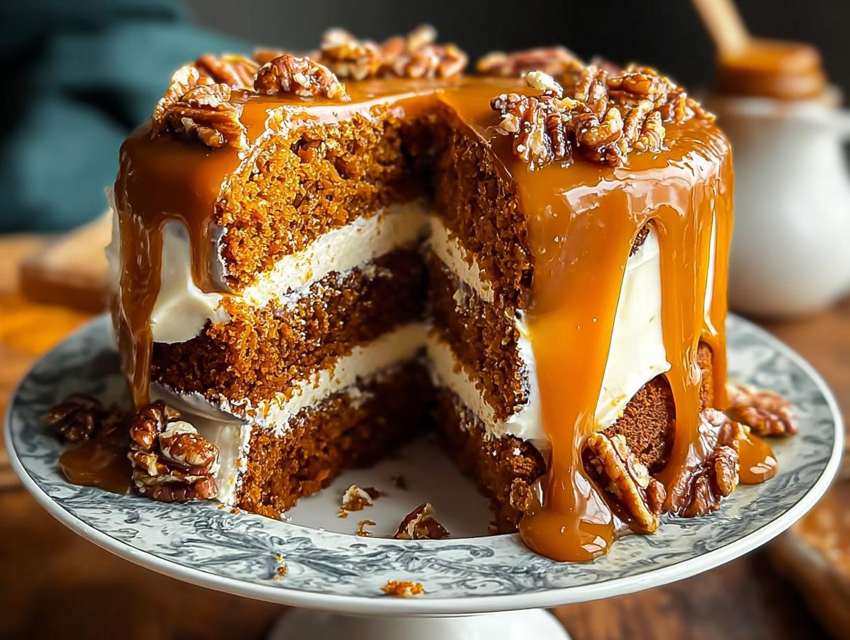 Pumpkin Cake Salted Caramel: 1 Divine Recipe