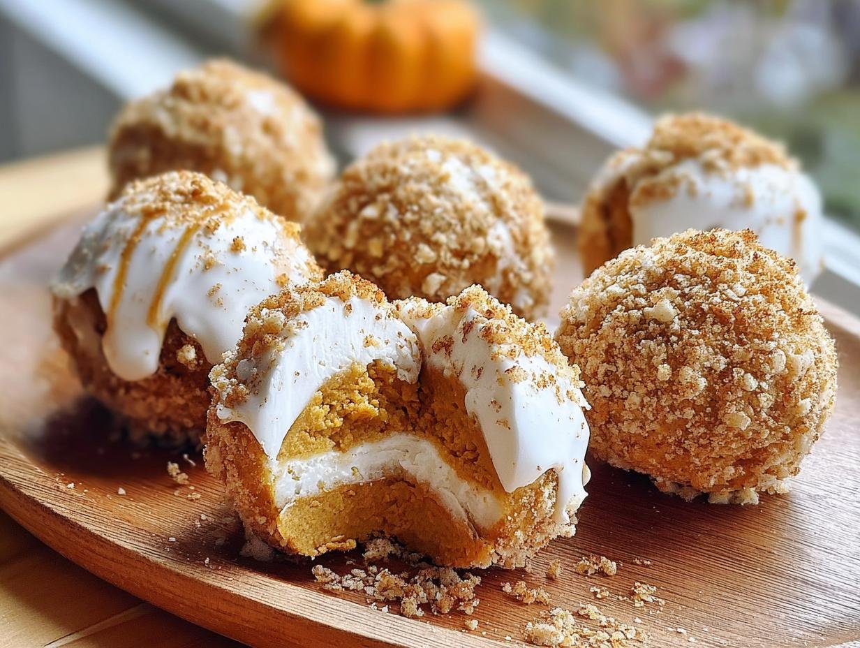 Pumpkin Cheesecake Balls Bake: 4 Amazing Treats - Pumpkin Cheesecake Balls Bake - additional detail