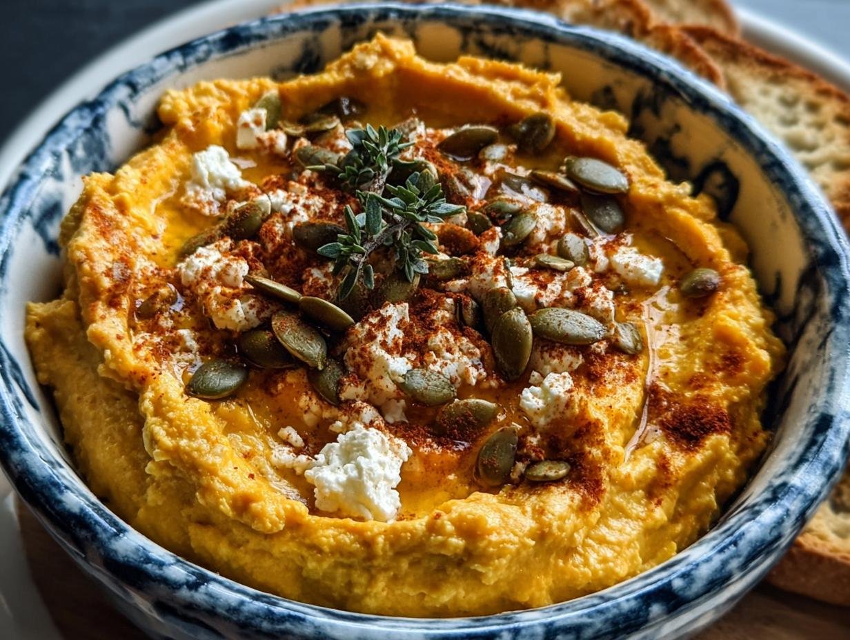 Pumpkin Whipped Feta Dip