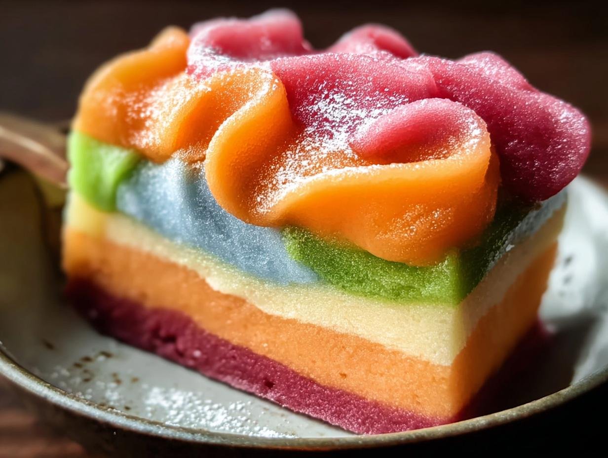 Rainbow Sorbet: 1 Magical Frozen Treat