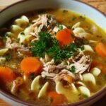 Rotisserie Chicken Noodle Soup
