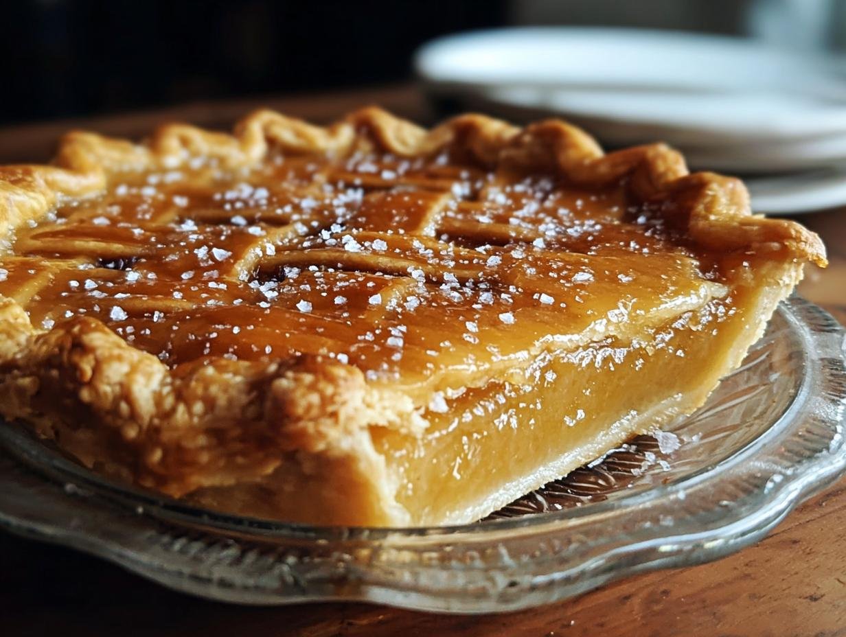 Amazing Salted Honey Pie: 1 Sweet & Salty Dream - Salted Honey Pie - additional detail