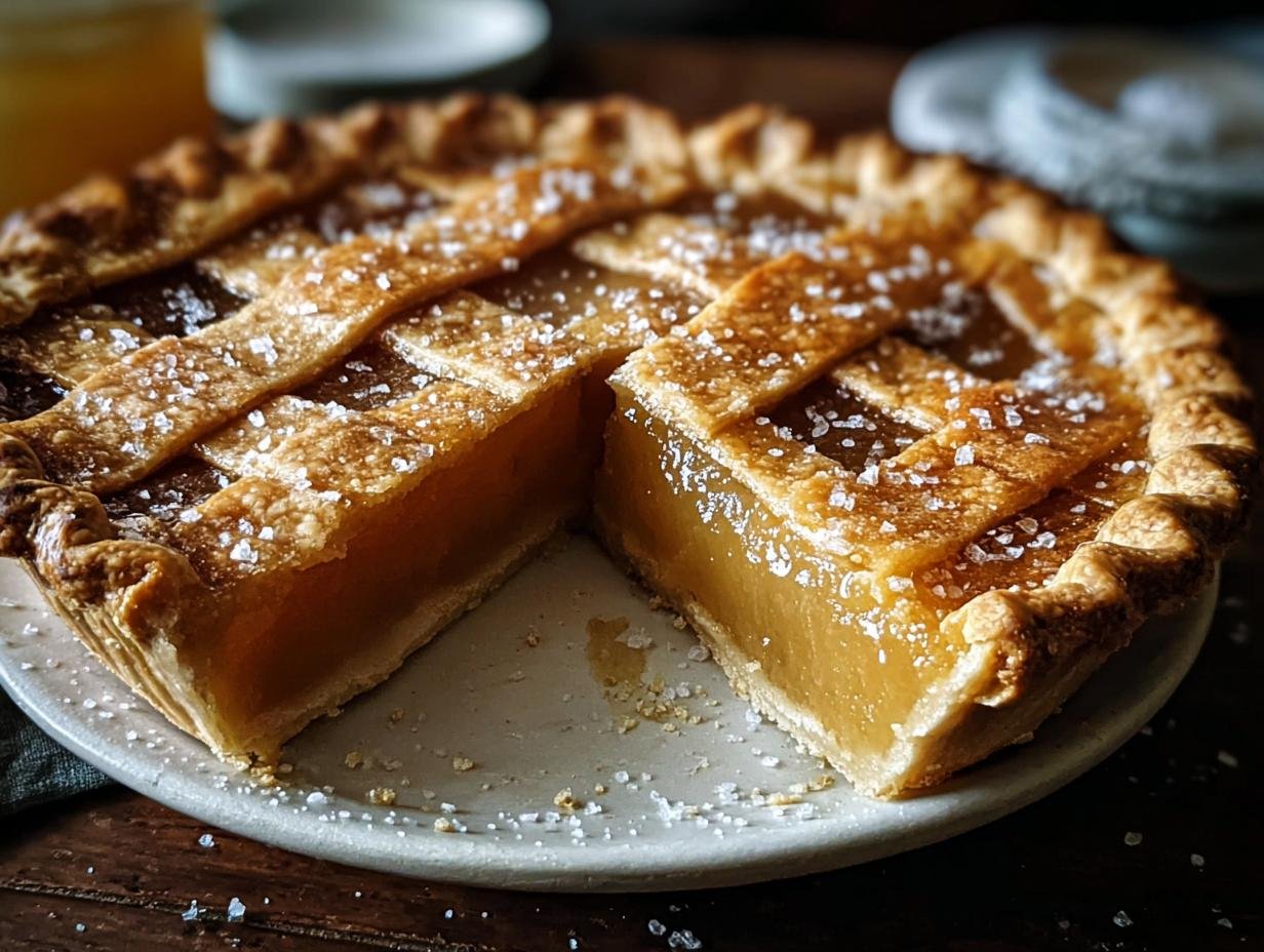 Amazing Salted Honey Pie: 1 Sweet & Salty Dream