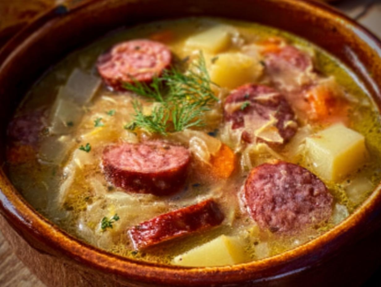 Sauerkraut Soup: 1 Authentic Taste Secret - Sauerkraut Soup - additional detail